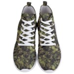 Flowers Pattern Flora Men s Lightweight High Top Sneakers