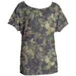 Camouflage Military Women s Oversized T-Shirt