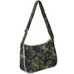 Camouflage Military Zip Up Shoulder Bag