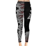 Abstract City Retro Sunset Night Inside Out Leggings