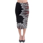 Himalaya Nature Mountain Midi Pencil Skirt