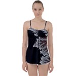 Foroest Nature Trippy Babydoll Tankini Top