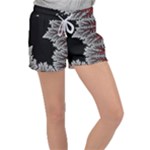 Foroest Nature Trippy Women s Velour Lounge Shorts