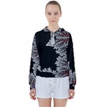 Foroest Nature Trippy Women s Tie Up Sweat