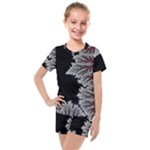 Foroest Nature Trippy Kids  Mesh T-Shirt and Shorts Set