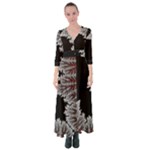 Foroest Nature Trippy Button Up Maxi Dress