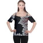 Planet Psychedelic Art Psicodelia Cutout Shoulder T-Shirt