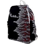 Abstract Complex Fractal Math Top Flap Backpack