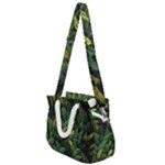 Banana leaves Rope Handles Shoulder Strap Bag