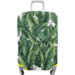 Green banana leaves Luggage Cover (Large)