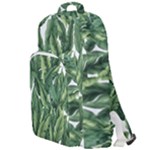 Green banana leaves Double Compartment Backpack
