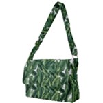 Green banana leaves Full Print Messenger Bag (L)