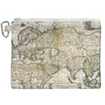 Tartaria Empire Vintage Map Canvas Cosmetic Bag (XXL)