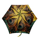 City Light Sky Landmark Painting Mini Folding Umbrellas