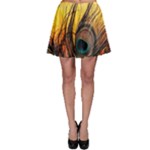 Oceans Stunning Painting Sunset Scenery Wave Paradise Beache Mountains Skater Skirt