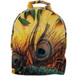 Oceans Stunning Painting Sunset Scenery Wave Paradise Beache Mountains Mini Full Print Backpack