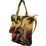 Oceans Stunning Painting Sunset Scenery Wave Paradise Beache Mountains Shoulder Tote Bag
