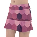 Pink Roses Flowers Love Nature Classic Tennis Skirt