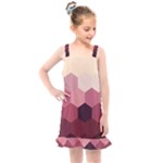 Pink Roses Flowers Love Nature Kids  Overall Dress