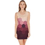 Love Amour Butterfly Colors Flowers Text Bodycon Dress