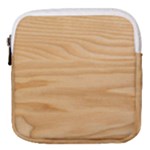 Light Wooden Texture, Wooden Light Brown Background Mini Square Pouch