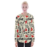 Love Abstract Background Love Textures Womens Long Sleeve Shirt