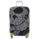 Paisley Skull, Abstract Art Luggage Cover (Medium)