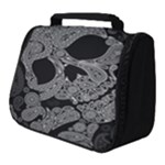 Paisley Skull, Abstract Art Full Print Travel Pouch (Small)