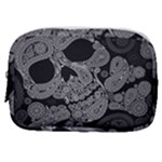 Paisley Skull, Abstract Art Make Up Pouch (Small)