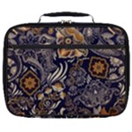 Paisley Texture, Floral Ornament Texture Full Print Lunch Bag