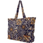 Paisley Texture, Floral Ornament Texture Simple Shoulder Bag