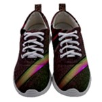 Circle Colorful Shine Line Pattern Geometric Women Athletic Shoes