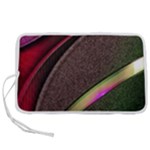 Pattern Texture Leaves Pen Storage Case (L)