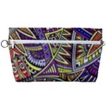 Violet Paisley Background, Paisley Patterns, Floral Patterns Handbag Organizer