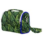 Green leaves Satchel Shoulder Bag