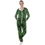 Green leaves Women s Tracksuit