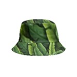 Green leaves Inside Out Bucket Hat (Kids)