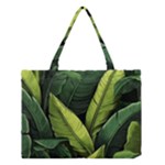 Banana leaves pattern Medium Tote Bag