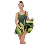 Banana leaves pattern Inside Out Casual Dress