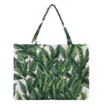 Tropical leaves Medium Tote Bag