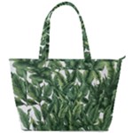 Tropical leaves Back Pocket Shoulder Bag 