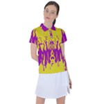 Yellow And Purple In Harmony Women s Polo T-Shirt