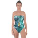 Lion King Of The Jungle Nature Tie Back One Piece Swimsuit