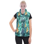 Lion King Of The Jungle Nature Women s Button Up Vest