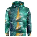 Mountains Sunset Landscape Nature Men s Core Hoodie