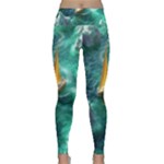 Mountains Sunset Landscape Nature Lightweight Velour Classic Yoga Leggings