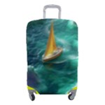 Dolphin Sea Ocean Luggage Cover (Small)