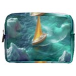 Dolphin Sea Ocean Make Up Pouch (Medium)