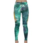 Dolphins Sea Ocean Water Classic Yoga Leggings