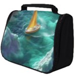 Dolphins Sea Ocean Water Full Print Travel Pouch (Big)